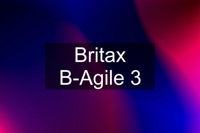 Britax B-Agile 3