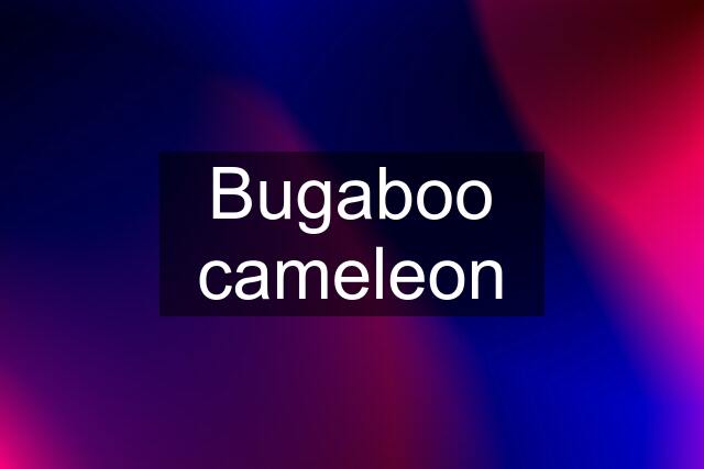 Bugaboo cameleon