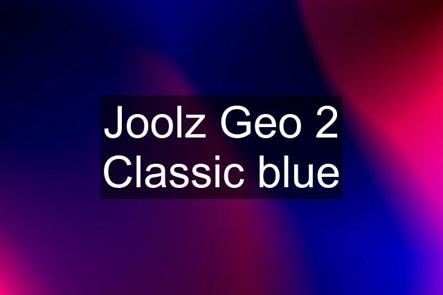 Joolz Geo 2 Classic blue