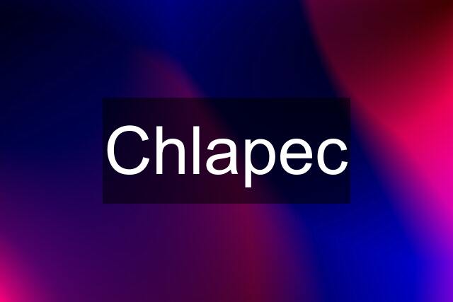 Chlapec