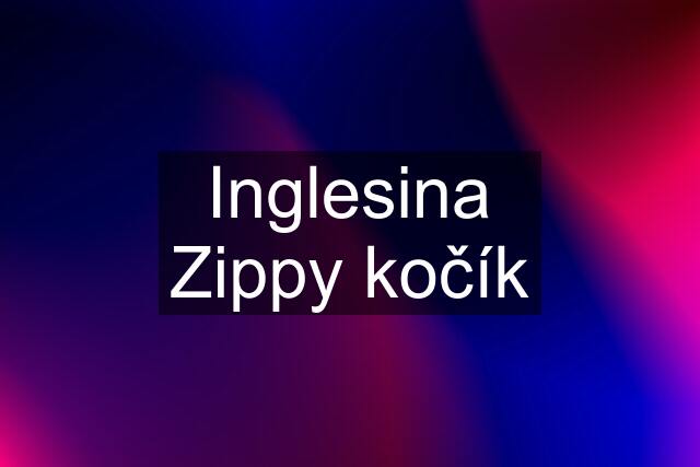 Inglesina Zippy kočík