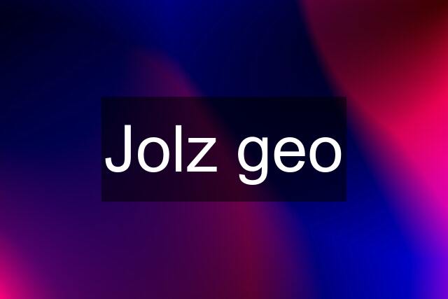 Jolz geo