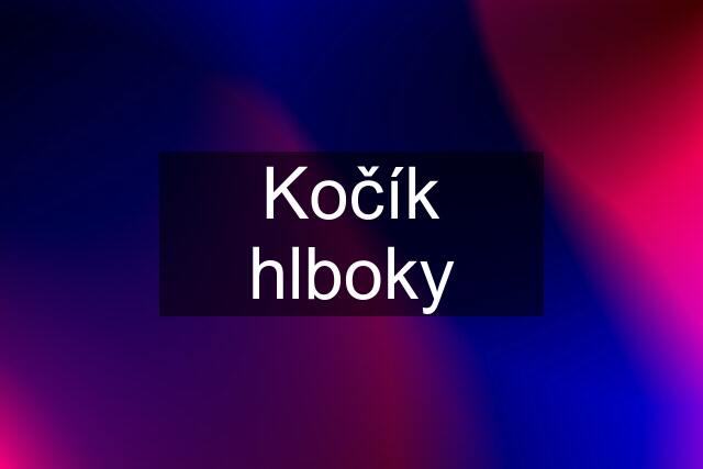 Kočík hlboky