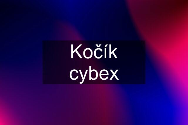 Kočík cybex