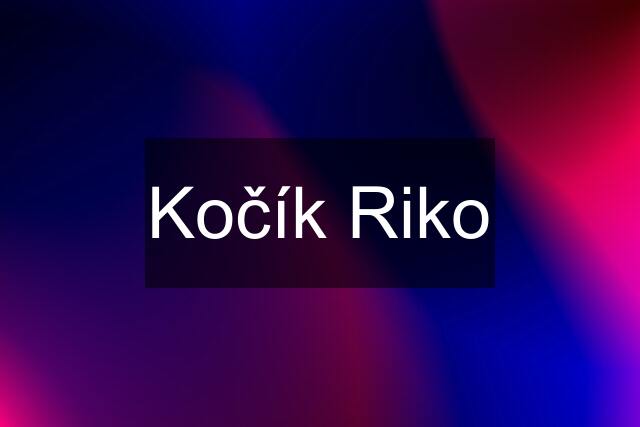 Kočík Riko