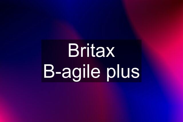 Britax B-agile plus