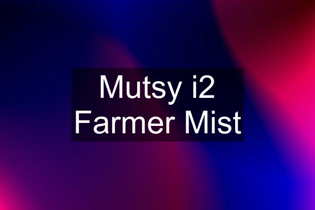 Mutsy i2 Farmer Mist