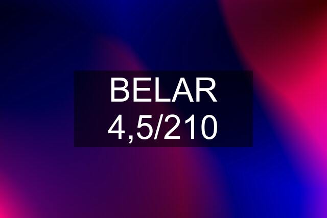 BELAR 4,5/210