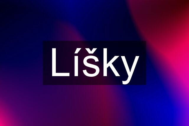 Líšky