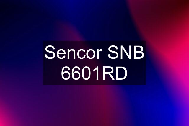 Sencor SNB 6601RD