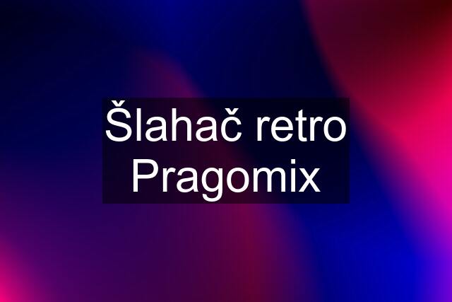 Šlahač retro Pragomix