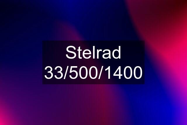 Stelrad 33/500/1400