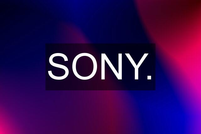 SONY.