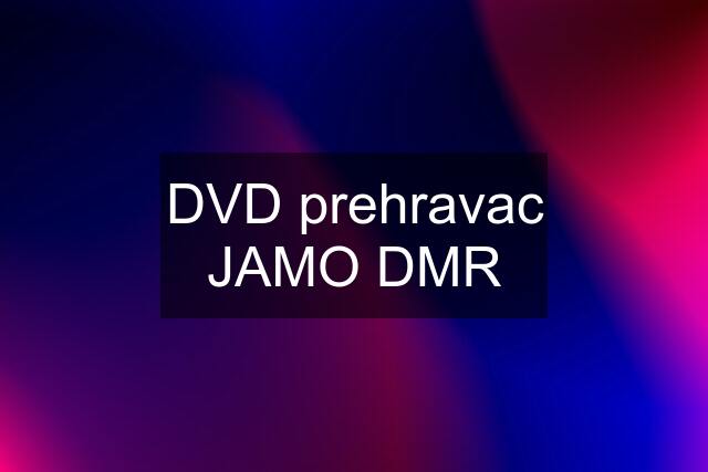 DVD prehravac JAMO DMR