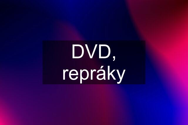 DVD, repráky