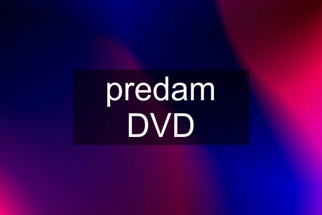 predam DVD