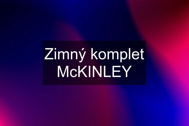 Zimný komplet McKINLEY