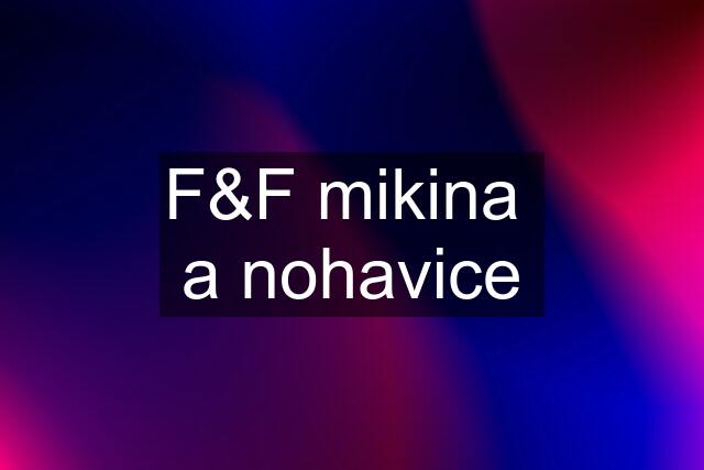 F&F mikina  a nohavice