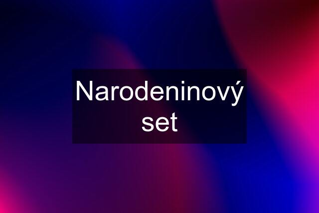 Narodeninový set