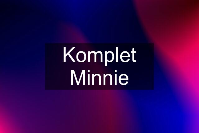 Komplet Minnie