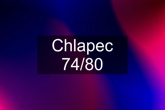 Chlapec 74/80