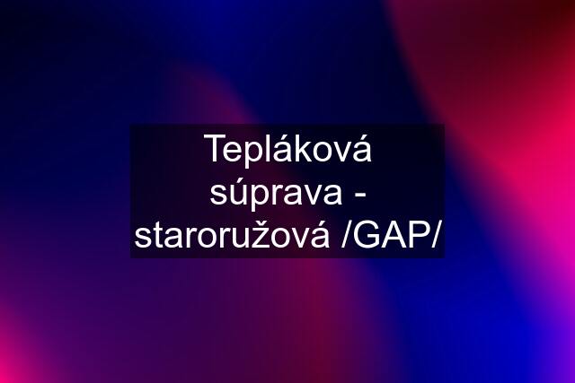 Tepláková súprava - staroružová /GAP/