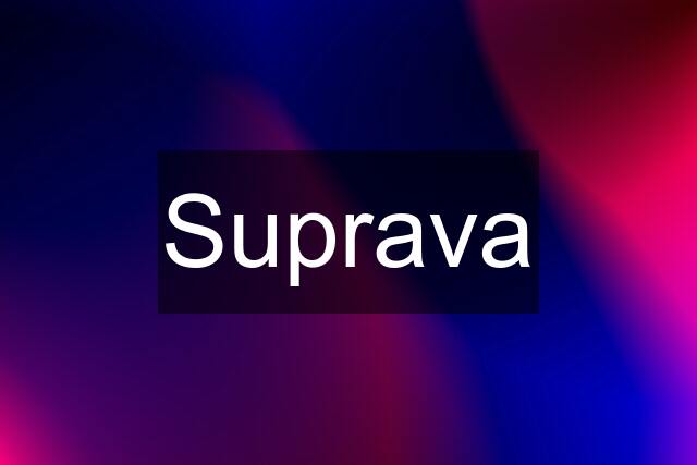 Suprava