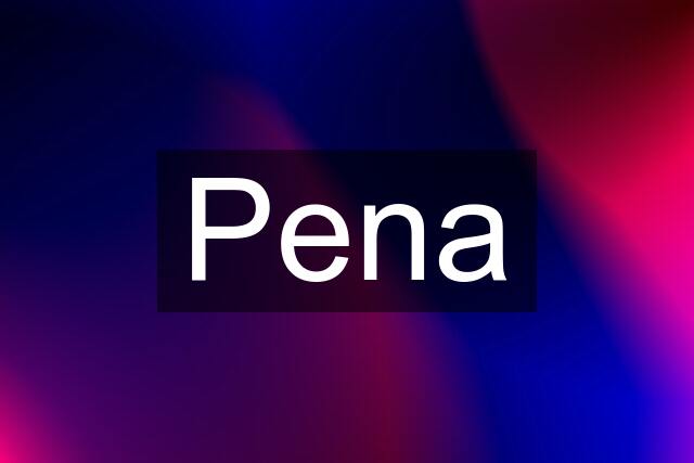 Pena