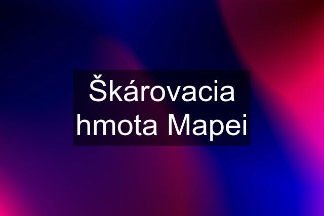 Škárovacia hmota Mapei