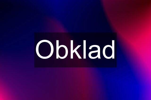 Obklad