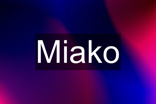 Miako