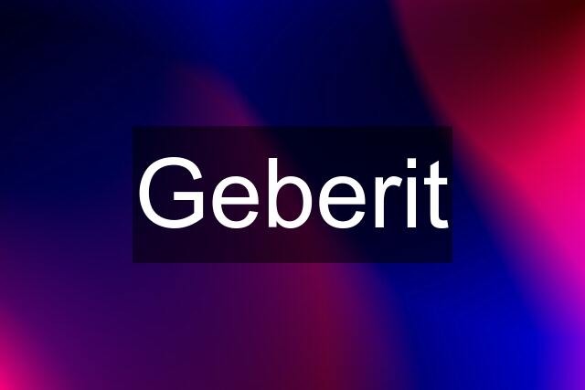 Geberit