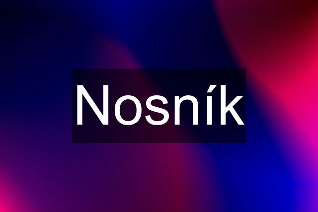 Nosník