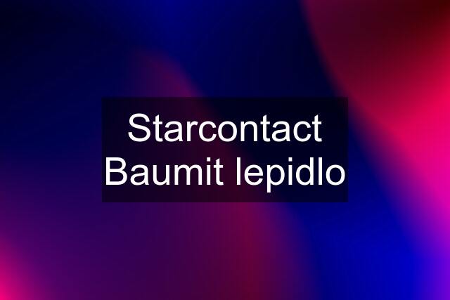 Starcontact Baumit lepidlo