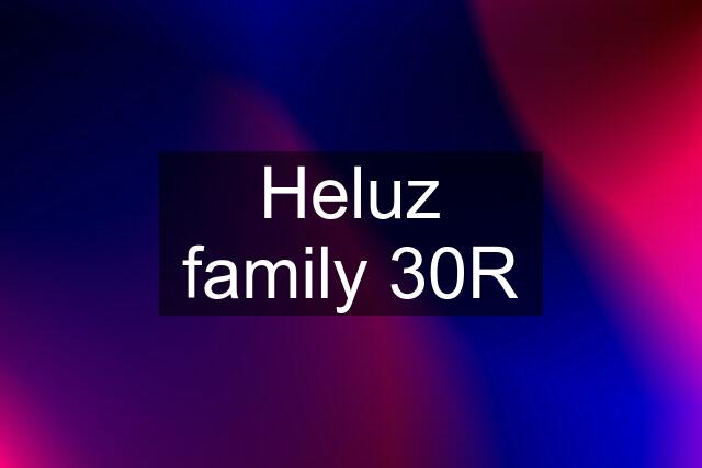 Heluz family 30R