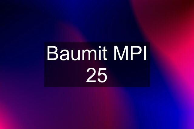 Baumit MPI 25