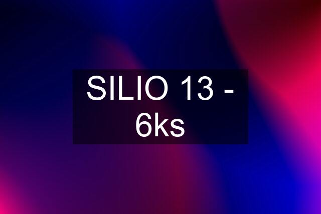 SILIO 13 - 6ks