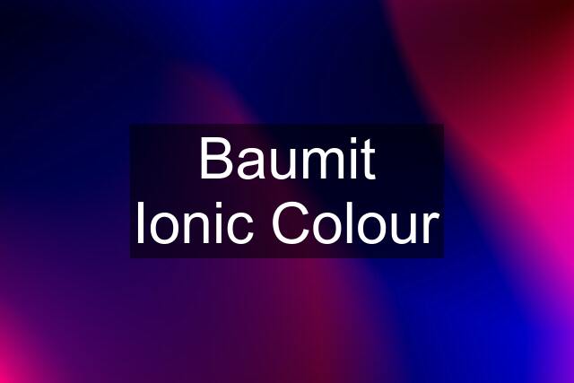 Baumit Ionic Colour