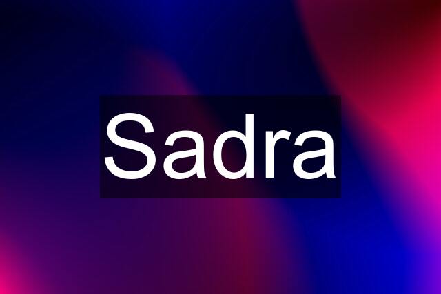 Sadra