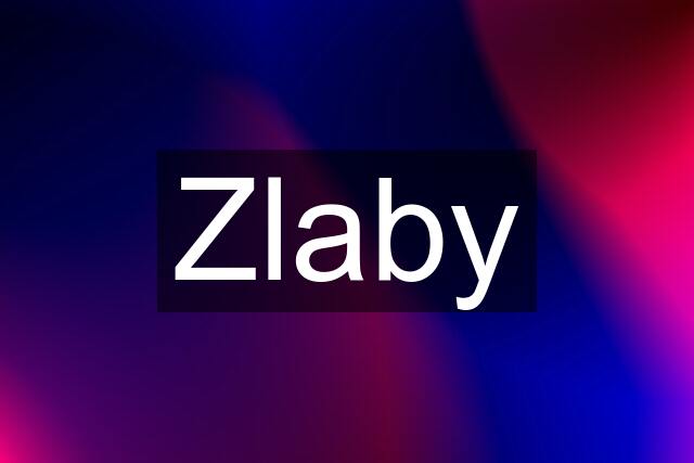 Zlaby