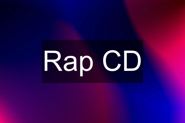 Rap CD