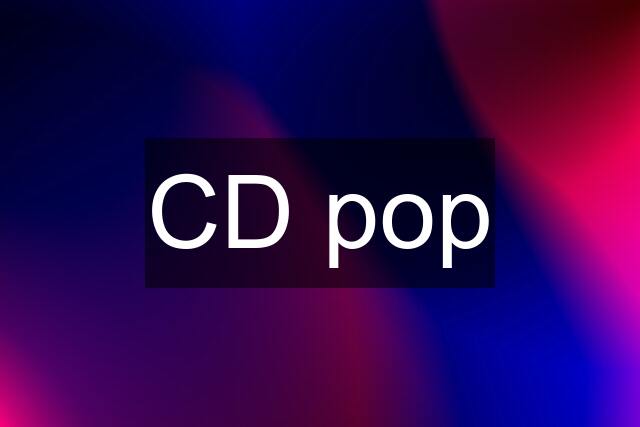 CD pop