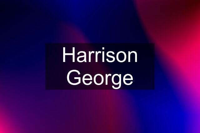 Harrison George