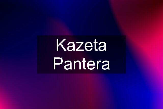 Kazeta Pantera