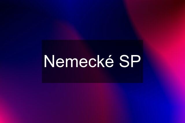 Nemecké SP