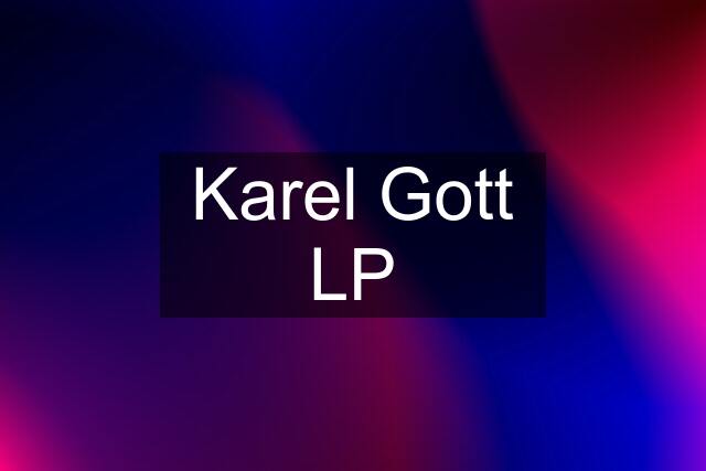 Karel Gott LP