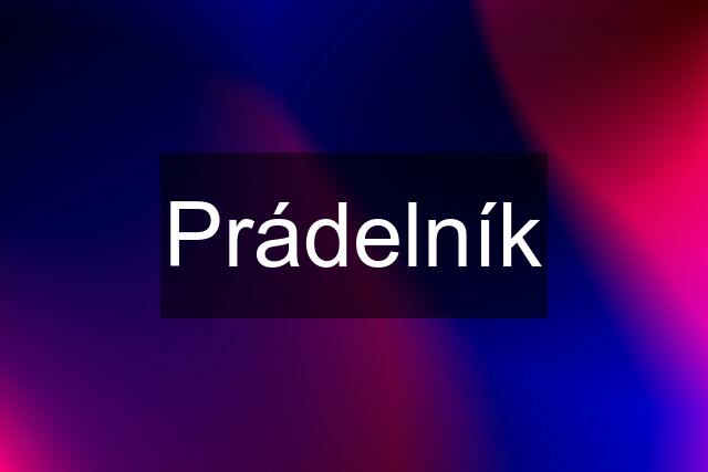 Prádelník