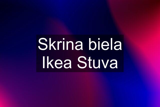 Skrina biela Ikea Stuva