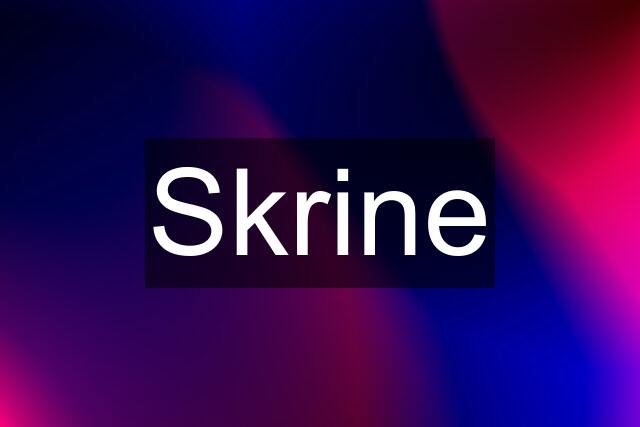 Skrine