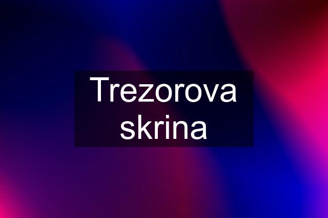 Trezorova skrina